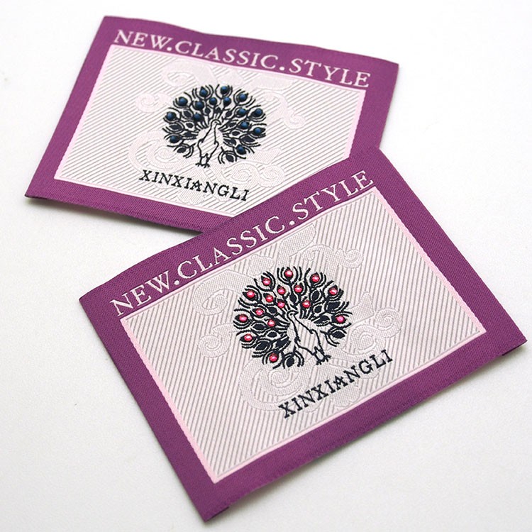 源頭廠家批發(fā)個性家紡logo織嘜 服裝貼布織標(biāo) 商標(biāo)來圖免費(fèi)設(shè)計